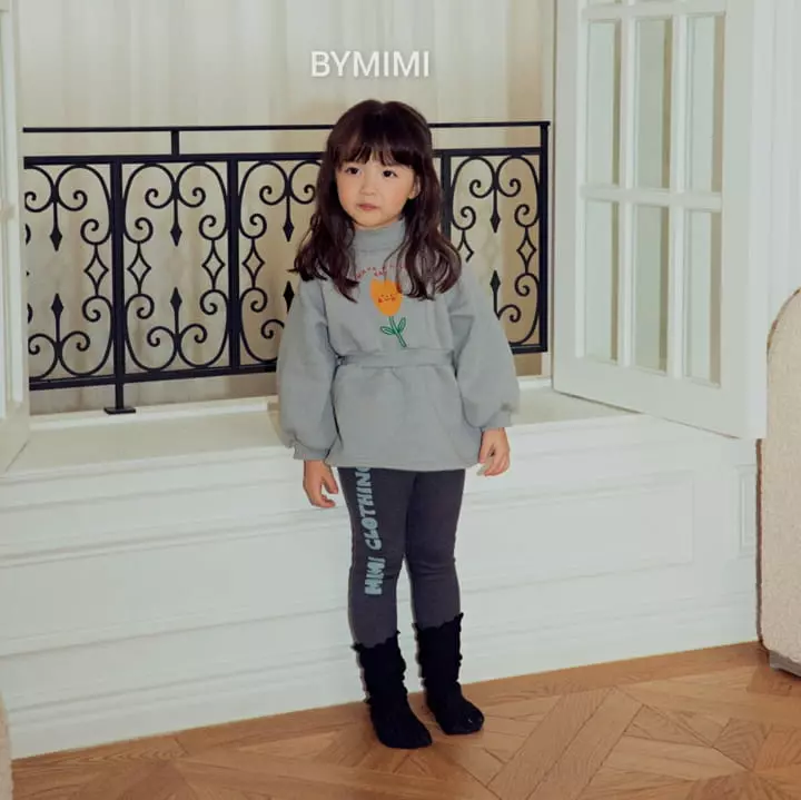 Bymimi - Korean Children Fashion - #magicofchildhood - May Turtleneck Tee - 6