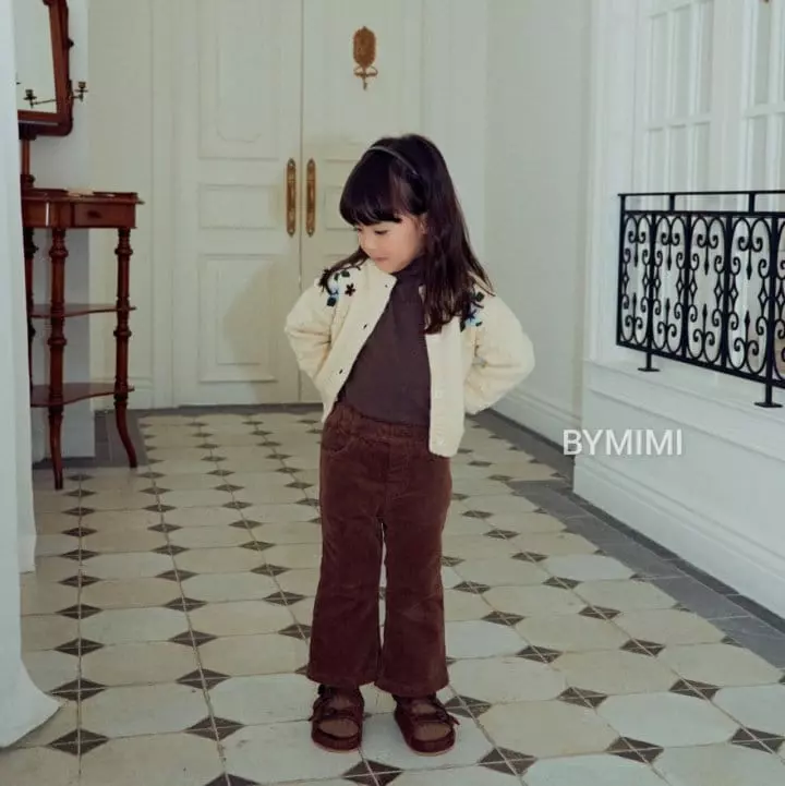 Bymimi - Korean Children Fashion - #littlefashionista - Tention Fleece Pants - 4