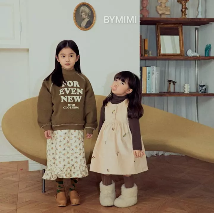 Bymimi - Korean Children Fashion - #minifashionista - Butter Embroidery One-piece - 10
