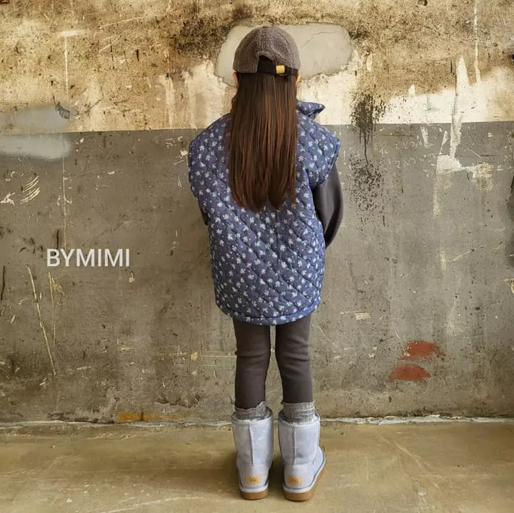 Bymimi - Korean Children Fashion - #minifashionista - Ari Quilting Vest - 6