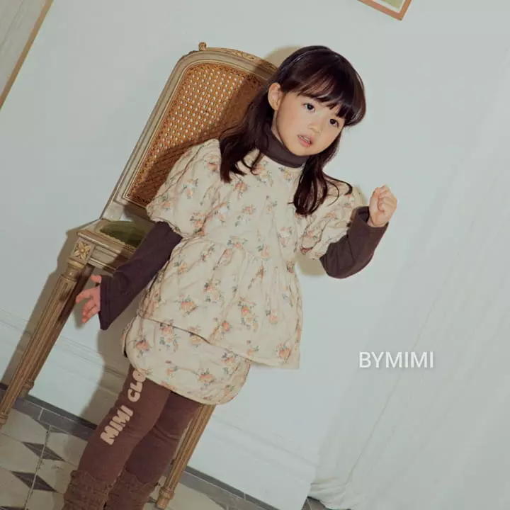 Bymimi - Korean Children Fashion - #prettylittlegirls - Shocola Quilting Blouse - 6