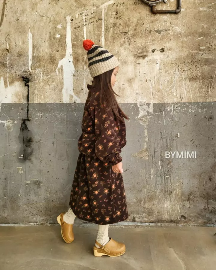 Bymimi - Korean Children Fashion - #prettylittlegirls - Floral Anorak - 3