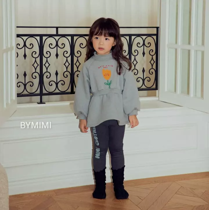 Bymimi - Korean Children Fashion - #prettylittlegirls - May Turtleneck Tee - 8
