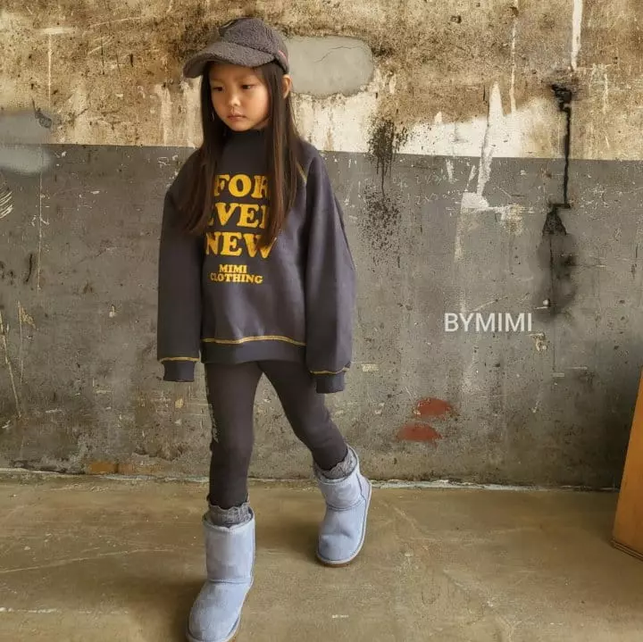 Bymimi - Korean Children Fashion - #prettylittlegirls - Adel Fleece Leggings - 5