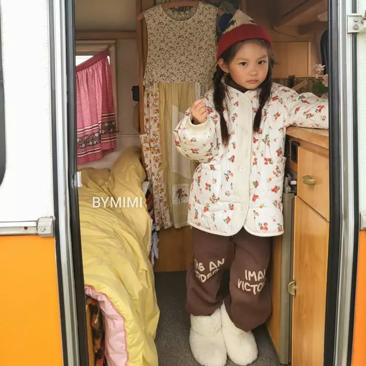 Bymimi - Korean Children Fashion - #stylishchildhood - Rose Quilting Jumper - 12