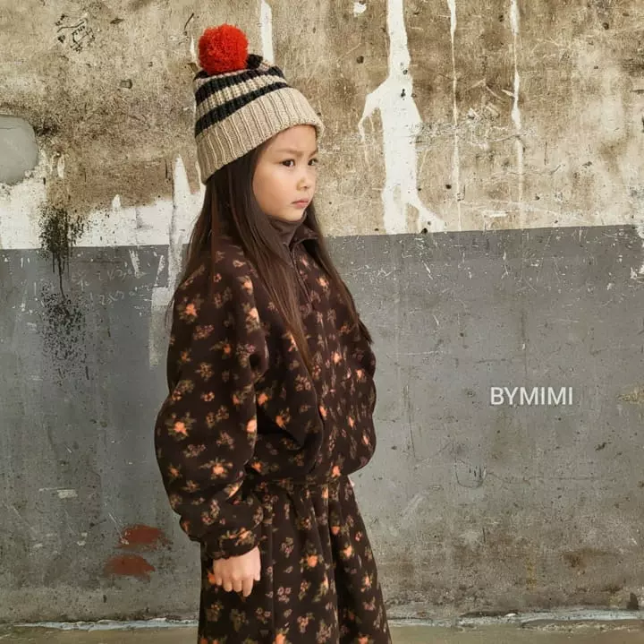 Bymimi - Korean Children Fashion - #stylishchildhood - Floral Anorak - 6