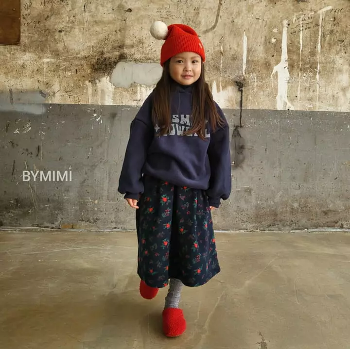 Bymimi - Korean Children Fashion - #stylishchildhood - Floral Skirt - 2