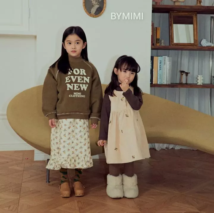 Bymimi - Korean Children Fashion - #todddlerfashion - Butter Embroidery One-piece - 12