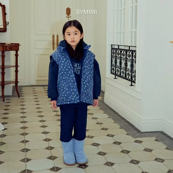 Bymimi - Korean Children Fashion - #toddlerclothing - Ari Quilting Vest - 9