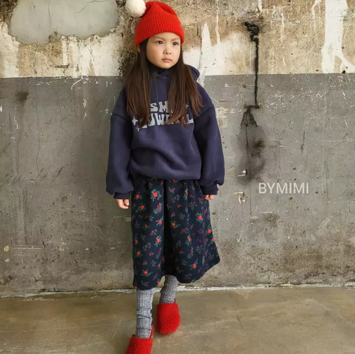 Bymimi - Korean Children Fashion - #toddlerclothing - Floral Skirt