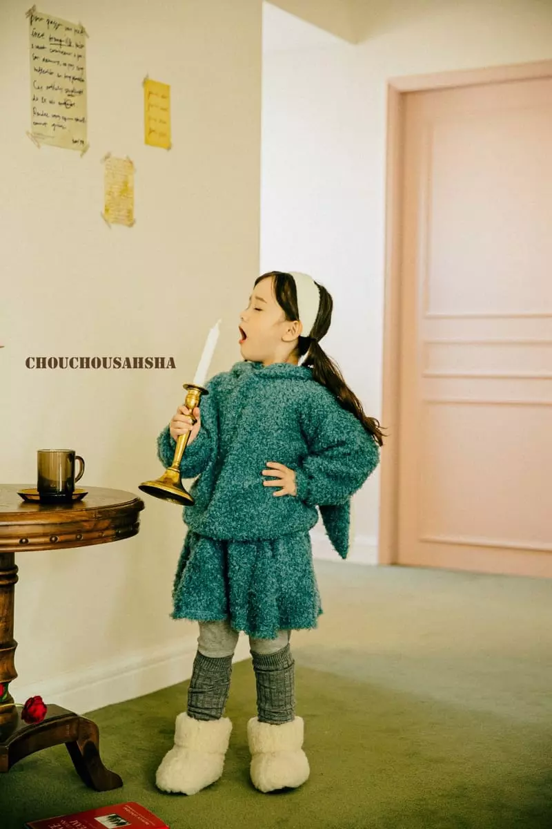 Chouchou Shasha - Korean Children Fashion - #childofig - Rabbit Skirt Leggings - 8