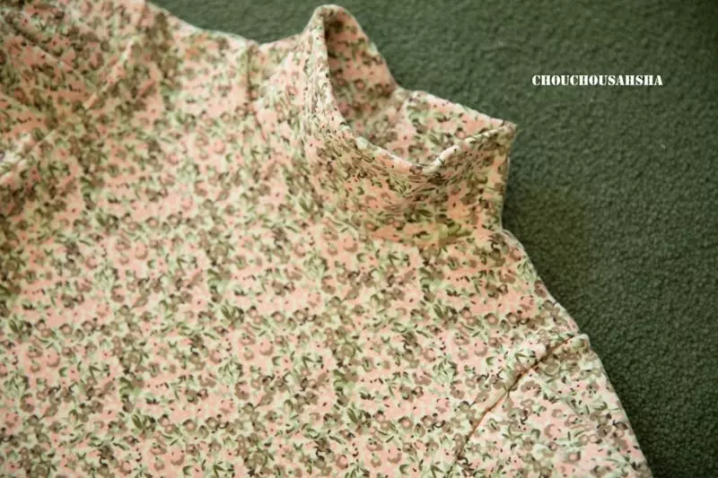 Chouchou Shasha - Korean Children Fashion - #childofig - Rose Turtleneck Tee - 2