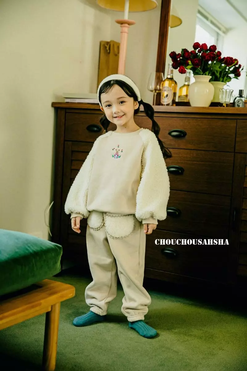 Chouchou Shasha - Korean Children Fashion - #discoveringself - Merry Sweatshirt - 4