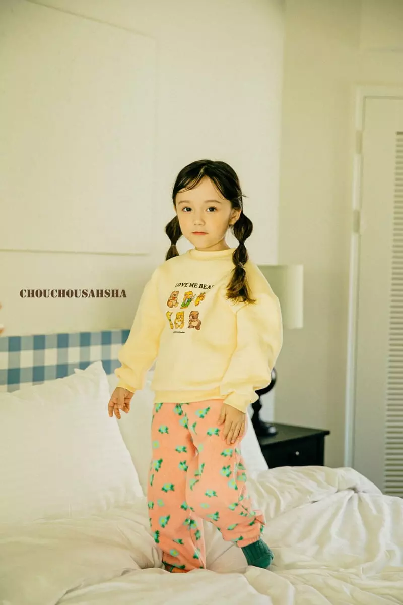 Chouchou Shasha - Korean Children Fashion - #kidsshorts - Love Me Sweatshirt - 2