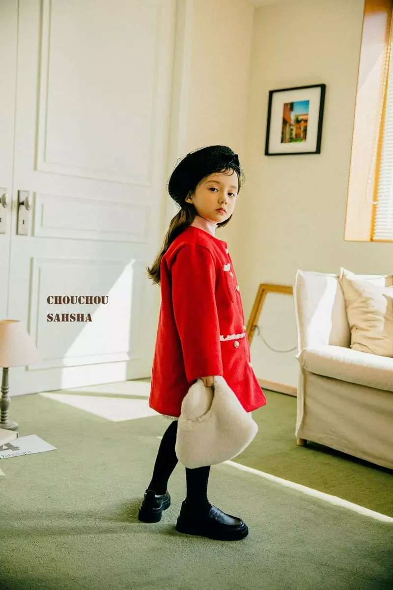 Chouchou Shasha - Korean Children Fashion - #kidsstore - Secreat Coat - 5