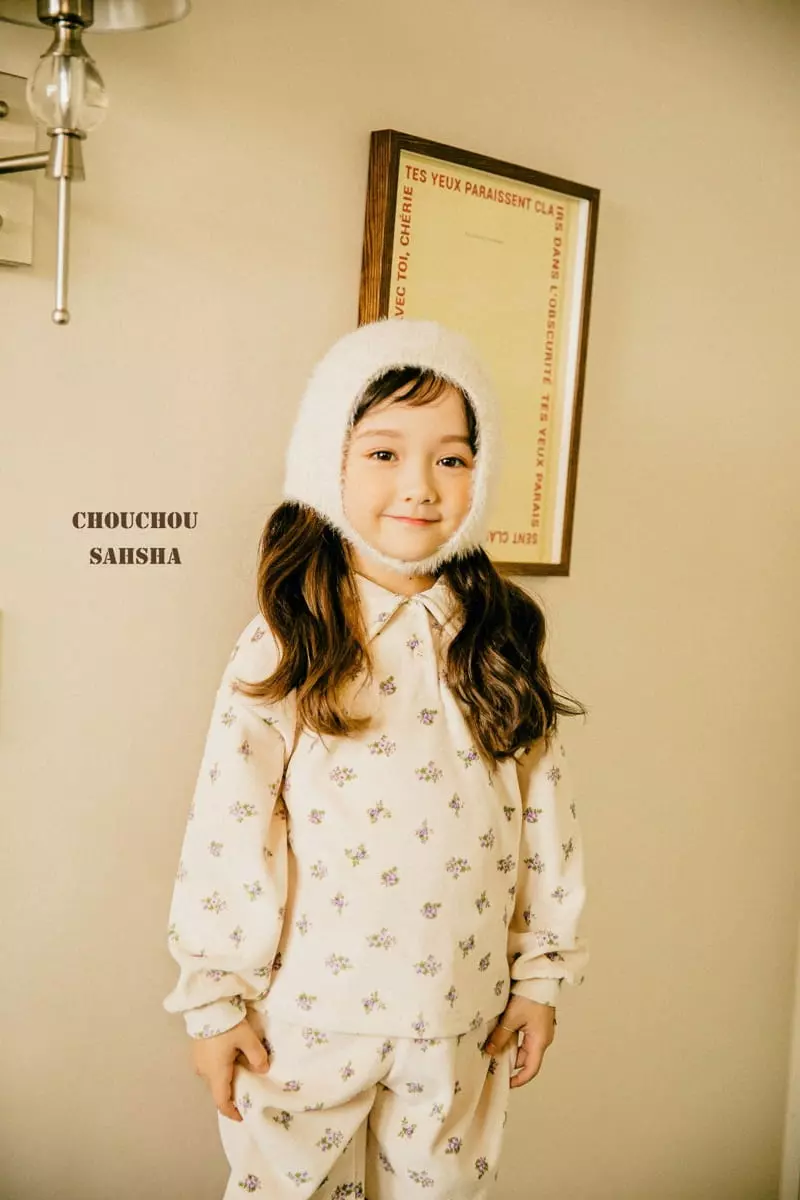Chouchou Shasha - Korean Children Fashion - #minifashionista - Lilac Tee - 6