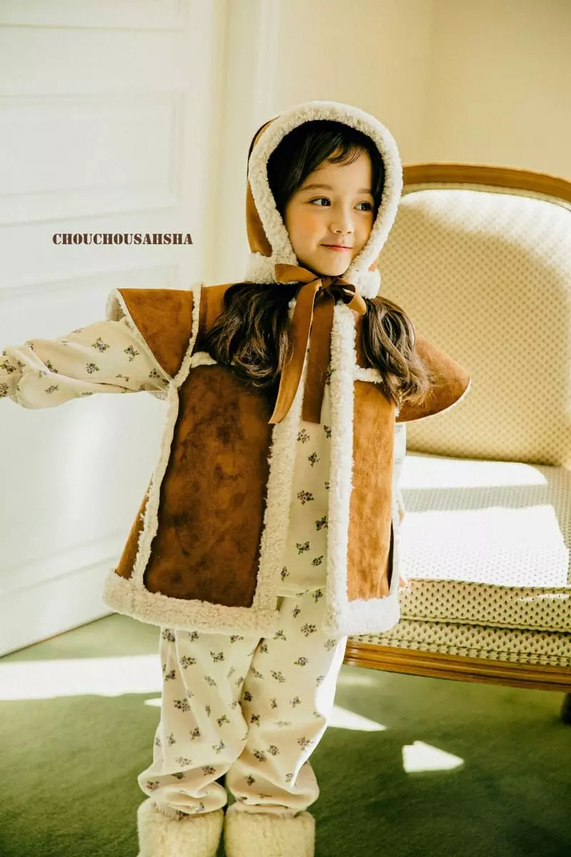 Chouchou Shasha - Korean Children Fashion - #prettylittlegirls - Mustang Vest - 5