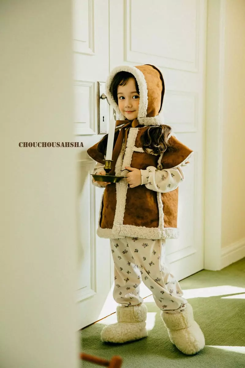 Chouchou Shasha - Korean Children Fashion - #toddlerclothing - Mustang Vest - 7