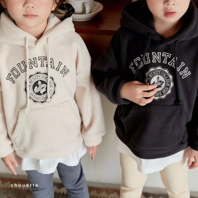 Chouette - Korean Children Fashion - #childofig - Pountin Hoody Tee - 8