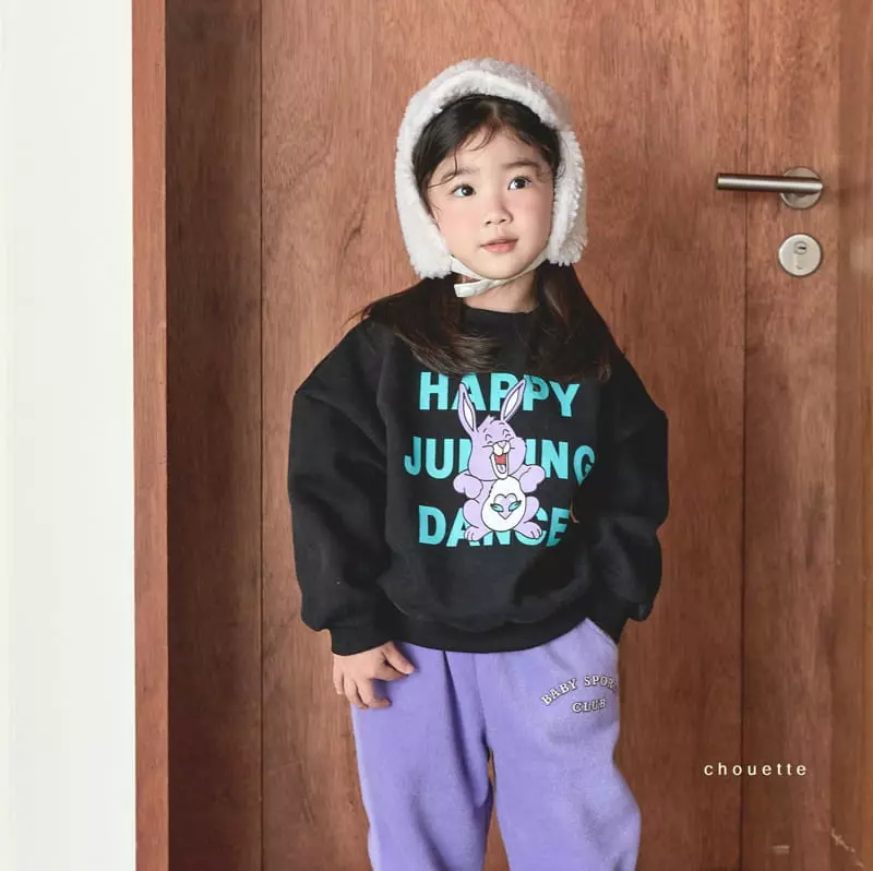 Chouette - Korean Children Fashion - #childofig - Jumping Barnie Sweatshirt - 5