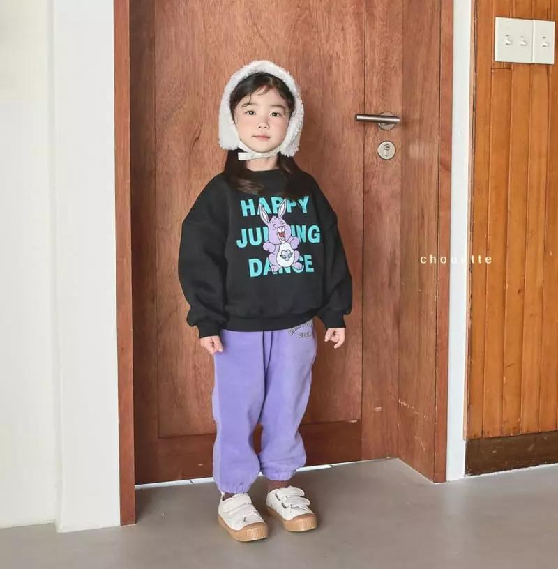 Chouette - Korean Children Fashion - #childofig - Jumping Barnie Sweatshirt - 6