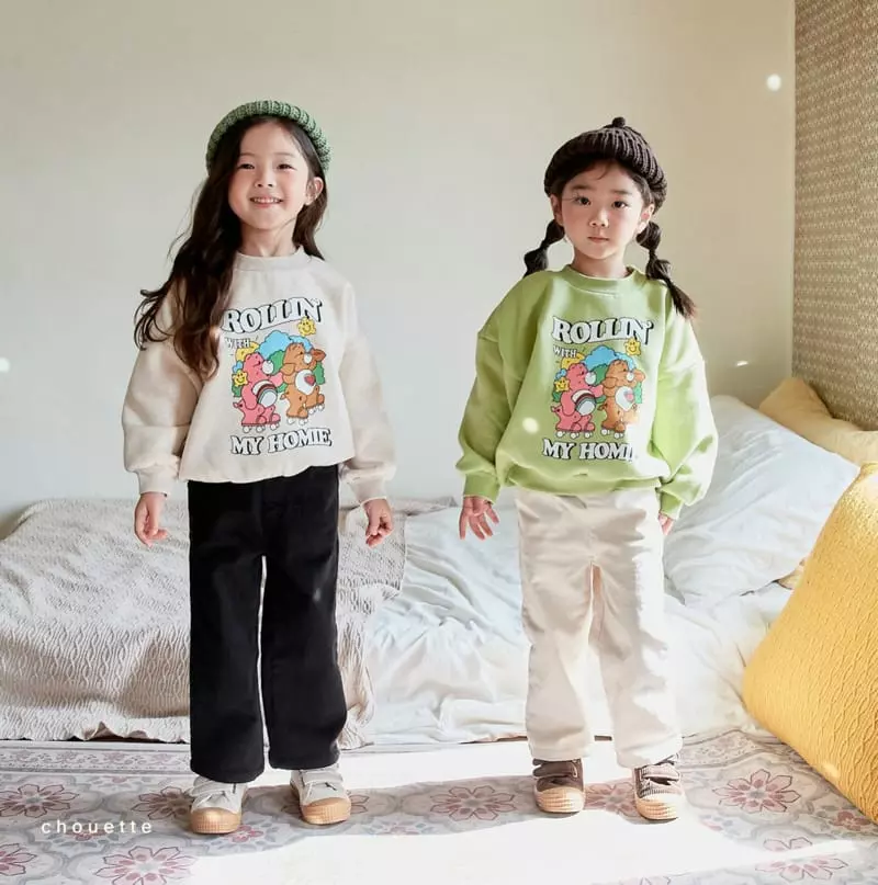 Chouette - Korean Children Fashion - #childofig - Rolling Bear Sweatshirt - 5
