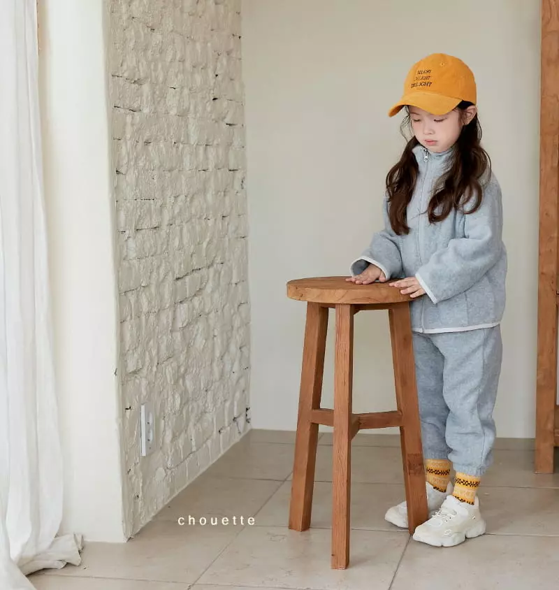 Chouette - Korean Children Fashion - #childofig - Club Fleece Zip-up