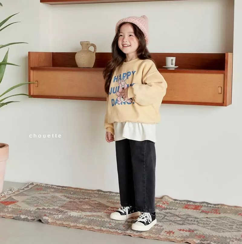 Chouette - Korean Children Fashion - #childrensboutique - Jumping Barnie Sweatshirt - 7