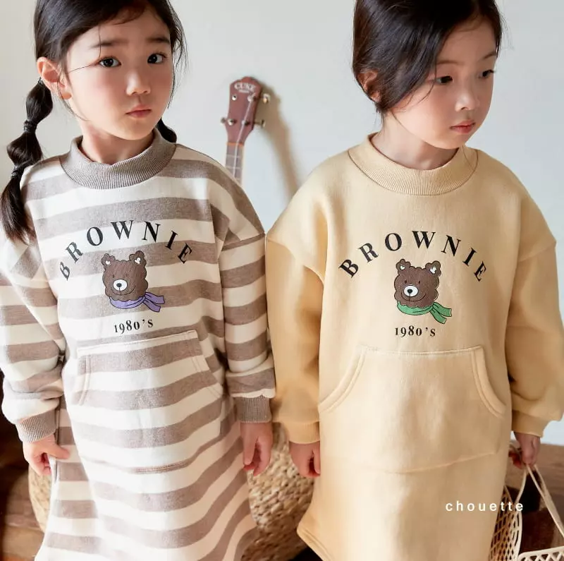 Chouette - Korean Children Fashion - #designkidswear - Brownie One-piece - 8