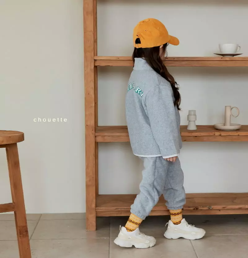 Chouette - Korean Children Fashion - #designkidswear - Club Fleece Zip-up - 3