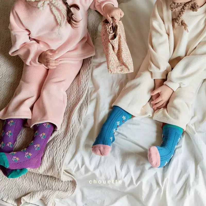 Chouette - Korean Children Fashion - #fashionkids - Veloure Leggings - 6