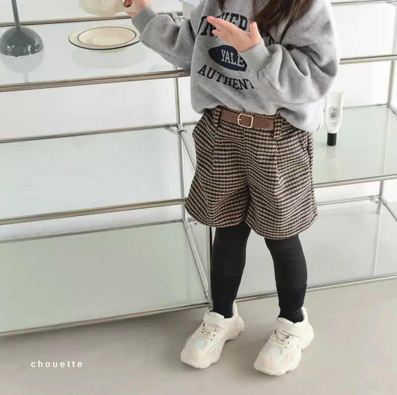Chouette - Korean Children Fashion - #fashionkids - Mini Belt Pants - 2