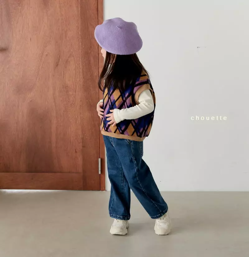Chouette - Korean Children Fashion - #fashionkids - Regular Denim Jeans - 11