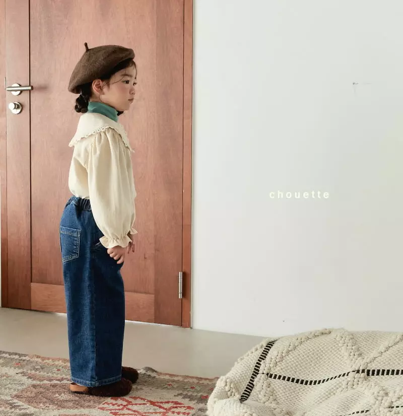 Chouette - Korean Children Fashion - #fashionkids - Lace Fleece Blouse - 9