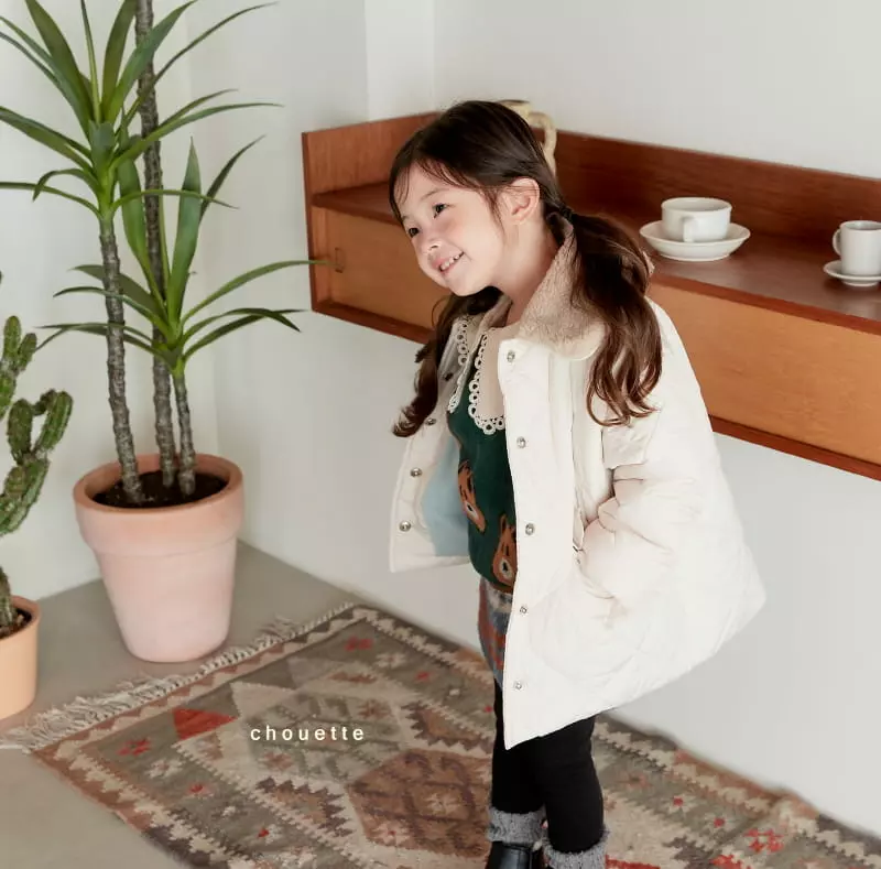 Chouette - Korean Children Fashion - #fashionkids - Collar Jumper - 6
