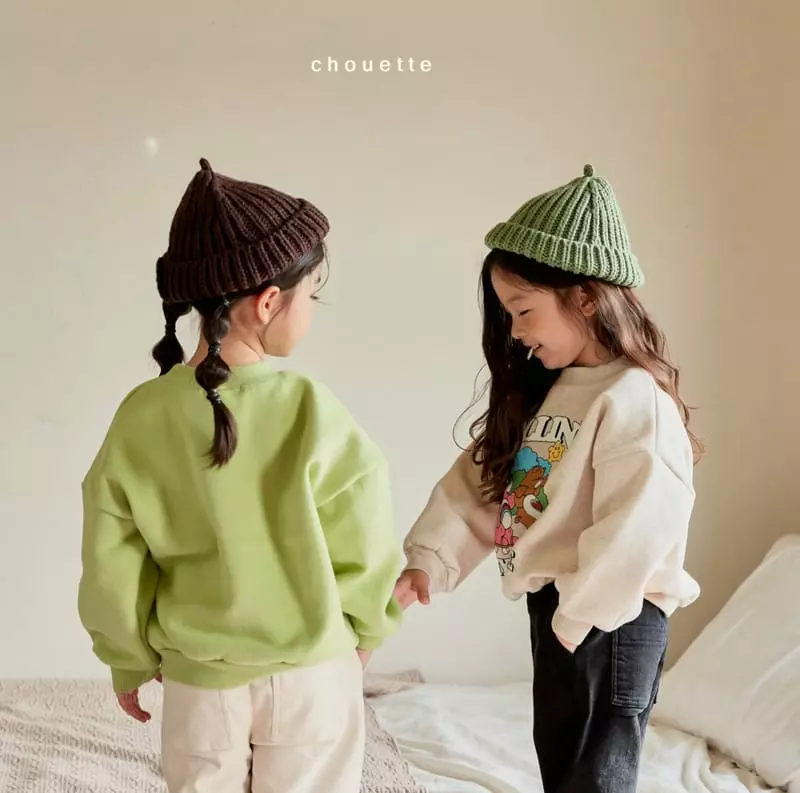 Chouette - Korean Children Fashion - #kidsstore - Rolling Bear Sweatshirt - 11