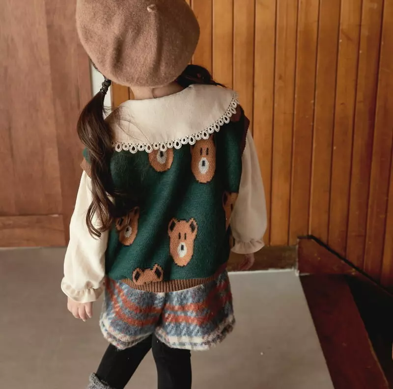 Chouette - Korean Children Fashion - #kidsstore - Knir Fleece Vest - 10
