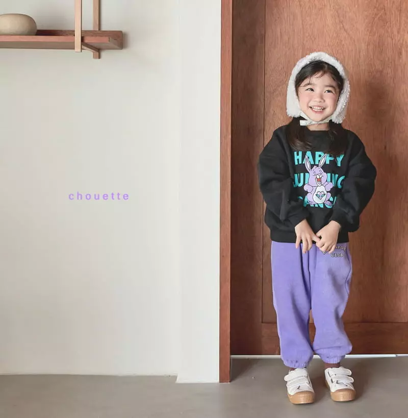 Chouette - Korean Children Fashion - #littlefashionista - Jumping Barnie Sweatshirt