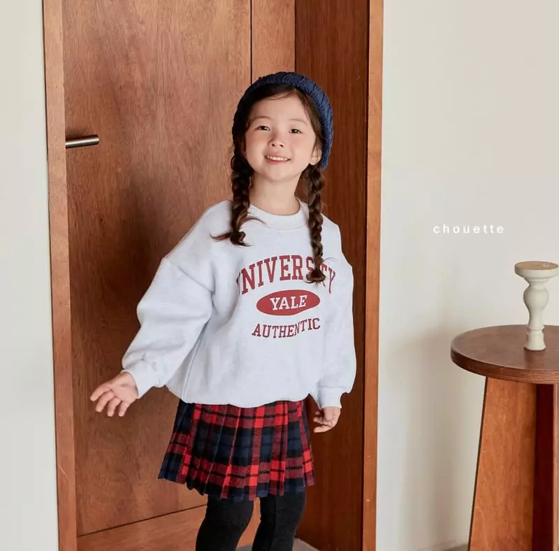 Chouette - Korean Children Fashion - #magicofchildhood - Fleece Check Leggings - 10