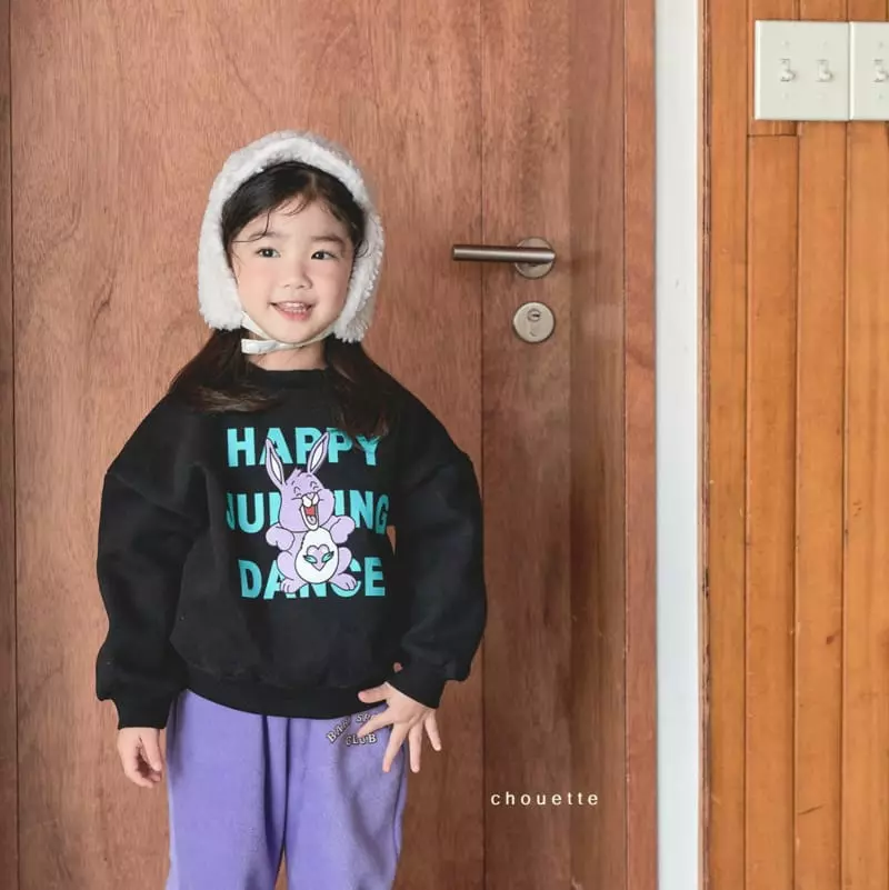 Chouette - Korean Children Fashion - #magicofchildhood - Jumping Barnie Sweatshirt - 2