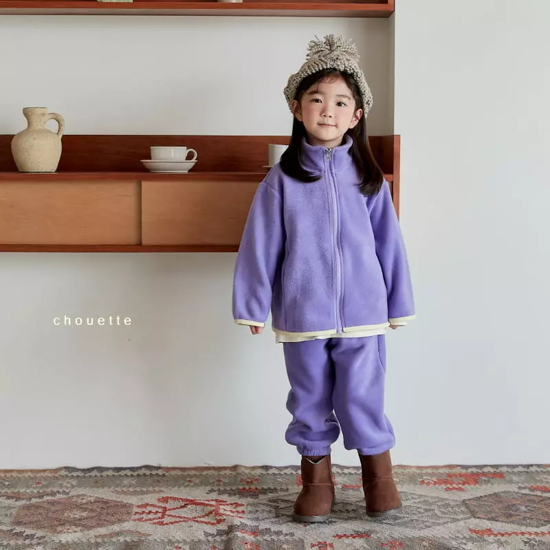 Chouette - Korean Children Fashion - #magicofchildhood - Club Fleece Zip-up - 11