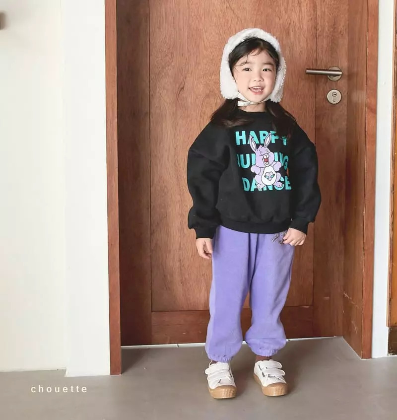 Chouette - Korean Children Fashion - #minifashionista - Jumping Barnie Sweatshirt - 3