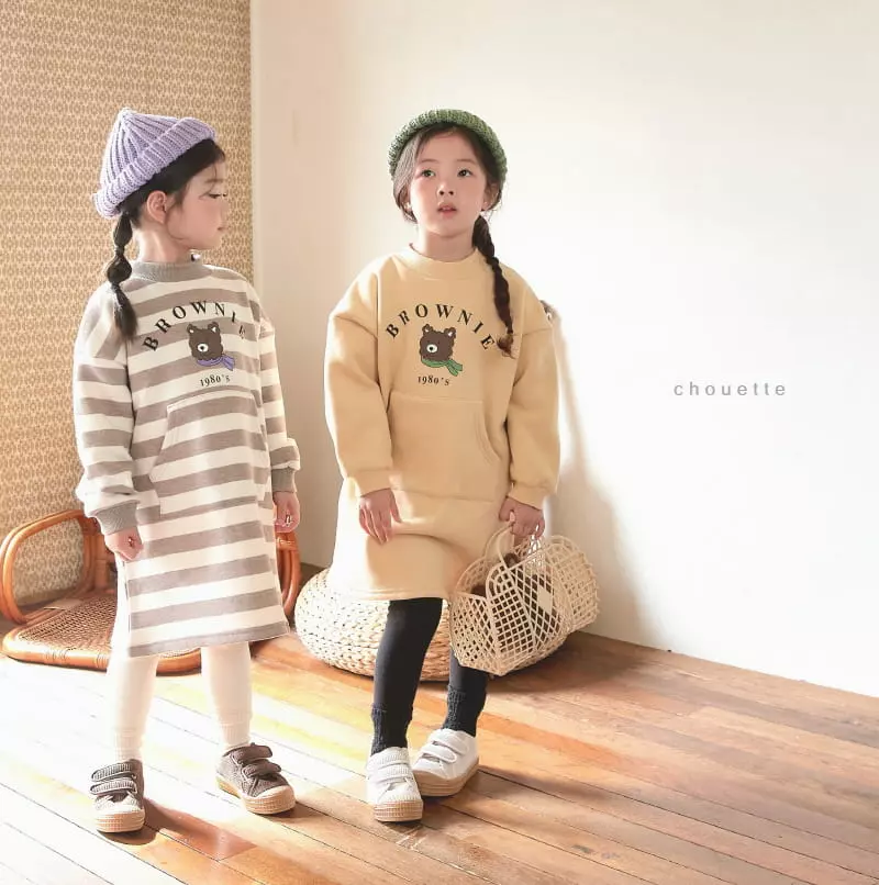 Chouette - Korean Children Fashion - #minifashionista - Brownie One-piece