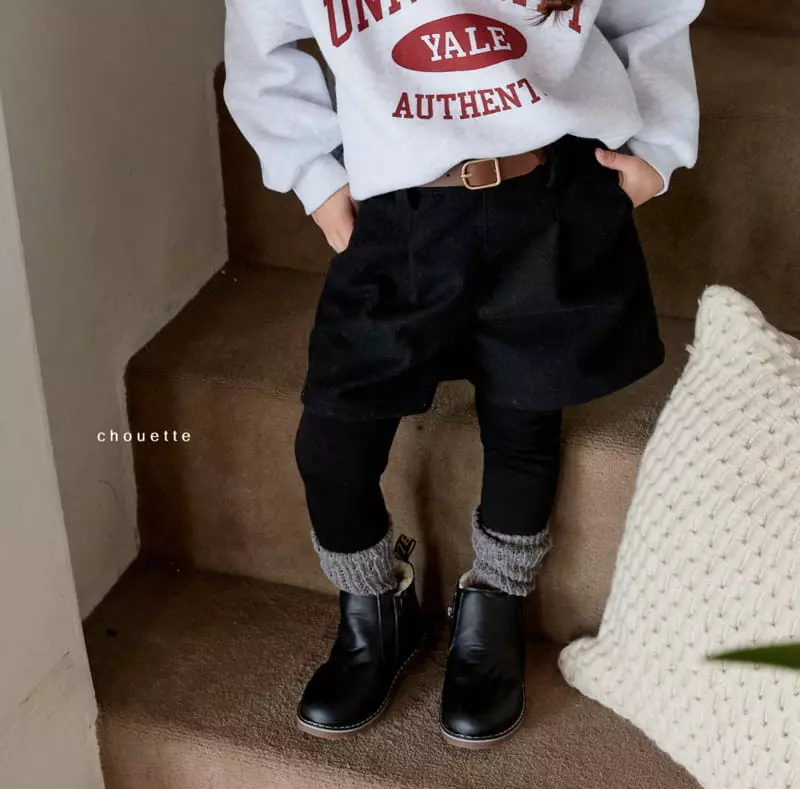 Chouette - Korean Children Fashion - #prettylittlegirls - Mini Belt Pants - 10
