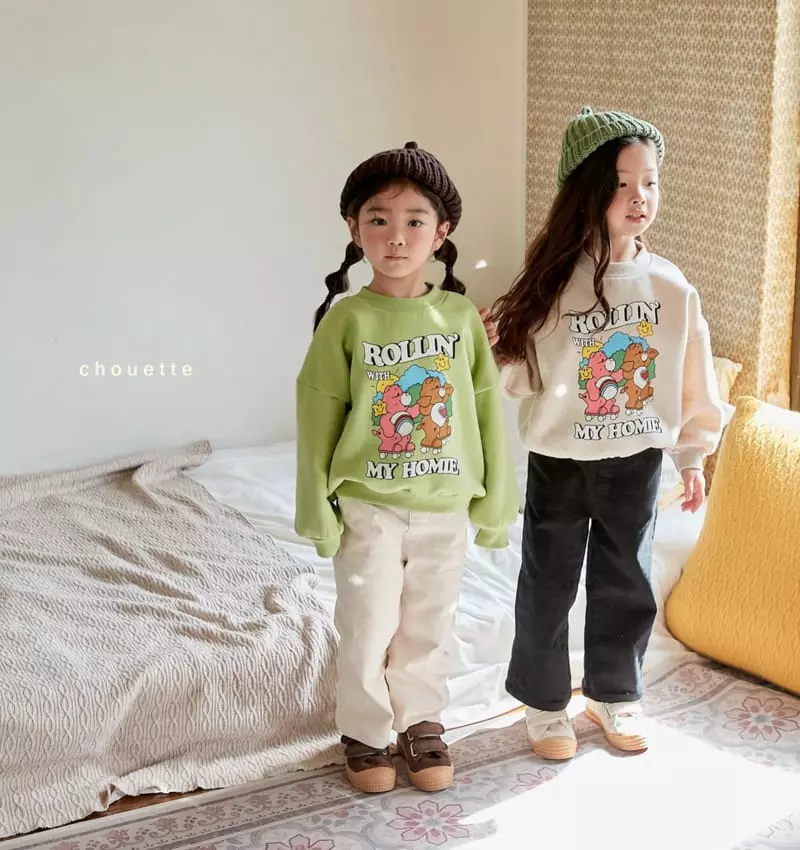 Chouette - Korean Children Fashion - #prettylittlegirls - Rolling Bear Sweatshirt - 3