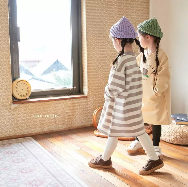 Chouette - Korean Children Fashion - #todddlerfashion - Brownie One-piece - 4