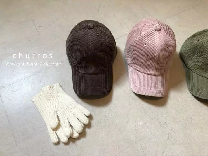 Churros - Korean Children Fashion - #Kfashion4kids - Basic Corduroy Ball Cap - 11