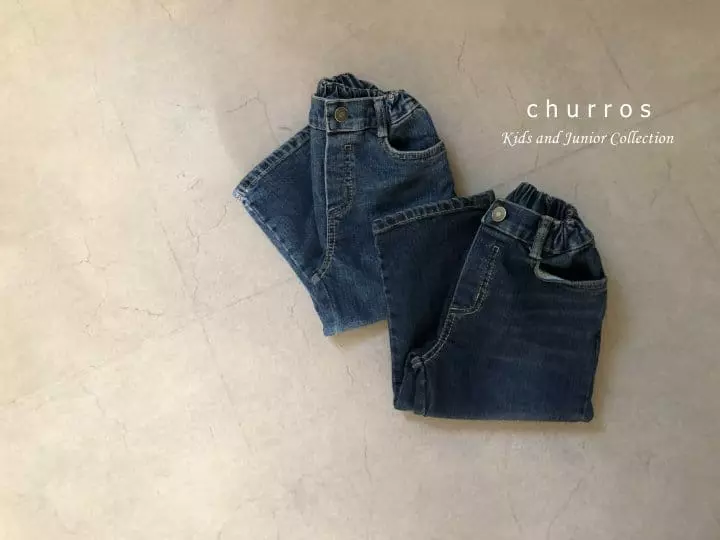 Churros - Korean Children Fashion - #Kfashion4kids - Winter Wide Jeans - 10
