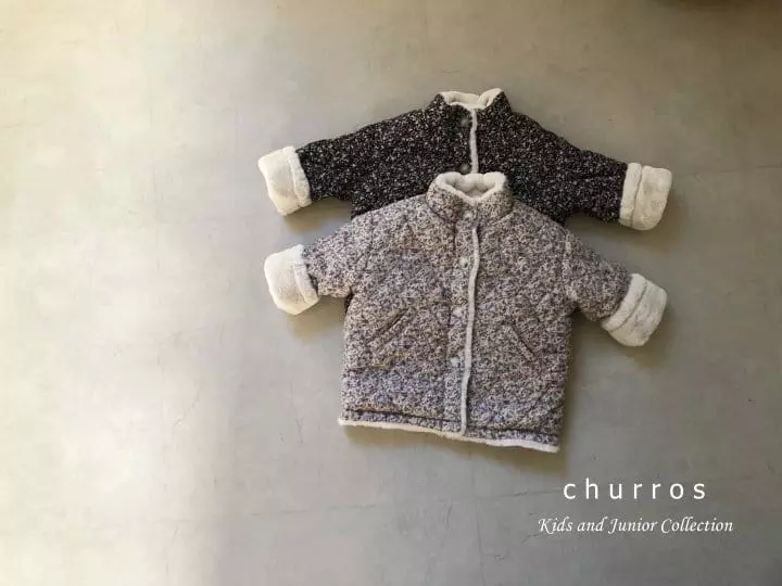Churros - Korean Children Fashion - #Kfashion4kids - Small Mink Jacket - 9