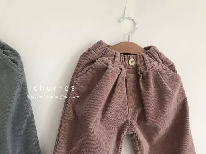 Churros - Korean Children Fashion - #Kfashion4kids - Cozy Corduroy Pants - 7